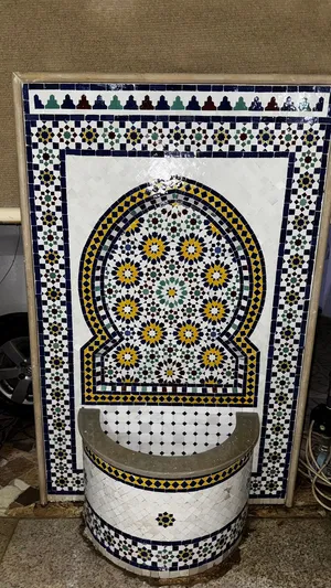Authentic Handcrafted Moroccan Zellige Fountains  نوافير زليج مغربي أصيلة