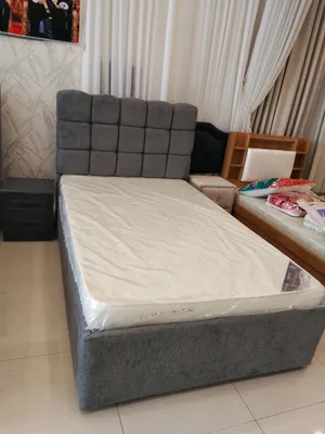 سرير قابل للتخصيص بمقاس 120×200 سم مع مرتبة بسمك 12 سم  Customise Bed 120x200 With 12cm Mattress