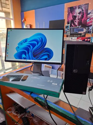 CORE i5 8GB RAM 256GB SSD + 1TB HDD 23 INCH DELL MONITOR WINDOWS 11PRO WITH KEYBOAD AND MOUSE CORE