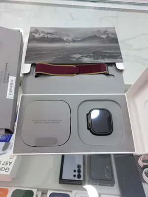 Apple watch Ultra 4 49m. Blak just activ ابل واتش. الترا 4. اوبن بكس بلاك. برغندي