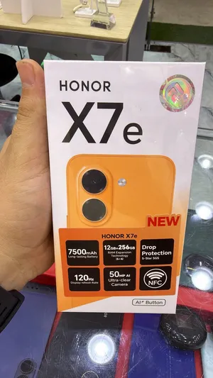هاتف Honor X7e جديد بسعر ممتاز