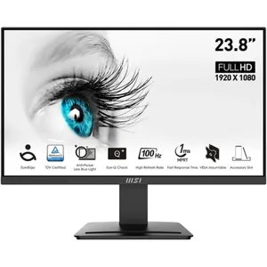 شاشه ام اس اي جيمنج 24 انش تردد 100 هرتز MSI 24 INCH 1080P FULL HD 100HZ 1MS FLAT GAMING MONITOR