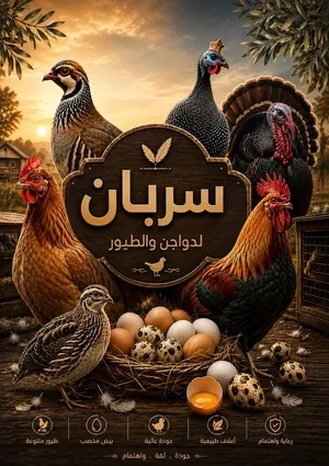 طيور السمان وبيض مخصب مزرعه سربان للدواجد والطيور