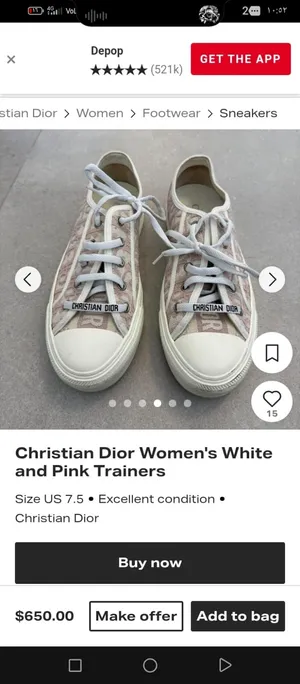 بوت ستاتي ماركة ديور Dior اصلي نمرة 40 بسعر 10