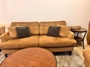 Sofa set with coffee table and side tables