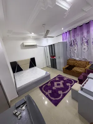 50 m2 1 Bedroom Apartments for Rent in Muscat Al Mawaleh