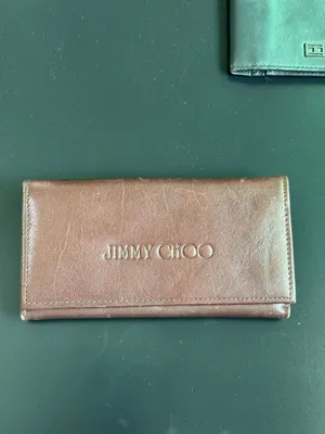 Jimmy Choo leather wallet