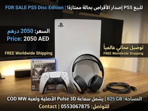 For Sale: PlayStation 5 Disc Edition 825GB + Original Wireless Headset + DualSense Controller + C