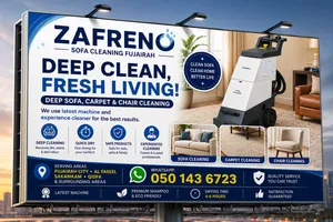 Sofa / carpet deep cleaning fujairah( zafreno sofa cleaning fujairah)