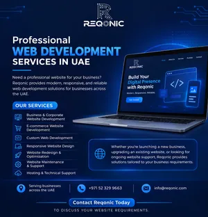 Reqonic – Professional Web Development Services in UAE