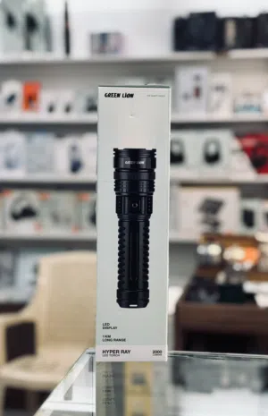 GREEN LION Hyper Ray LED Torch (2000 ليات كشاف محمول Lumens)