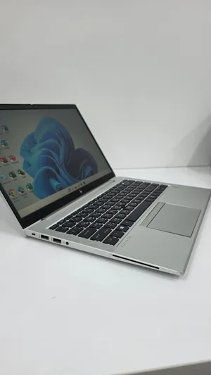 لابتوب بموصفات عاليه HP 840 CORE I7 RAM 32GB 1000GB SSD مع قاري بطاقة شخصية
