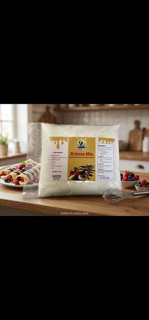 بيع crepes mix و ال waffles mix