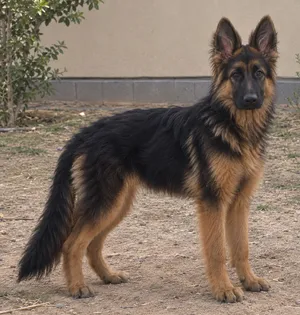 King german sheperd 5 months old- 4500 Aed