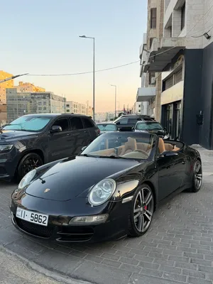 Porsche carrera s cabriolet 2007 , فحص كامل ، ممشى 92 الف كيلو ، كشف