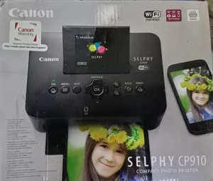 للبيع: طابعة الصور الاحترافية Canon SELPHY CP910 – اللون الأسود