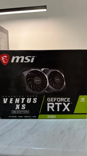 كرت شاشه 2060 مكسور السرعه من Msi