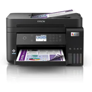 طابعة Epson EcoTank L6270 ألوان All in One WiFi Duplex ADF طباعة نسخ سكانر