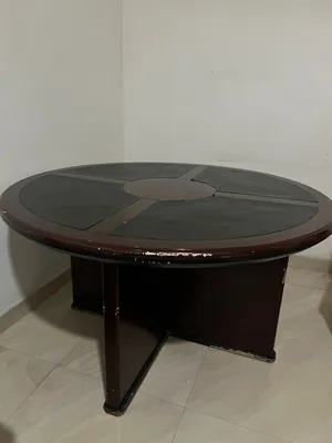 Round Wooden Table