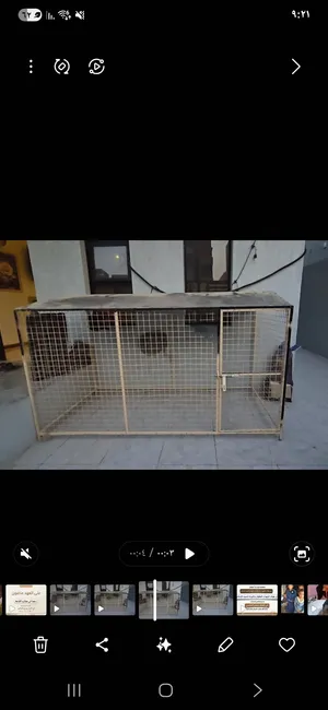 قفص نظيف ينفع للطيور أو الدجاج أو الحيوانات