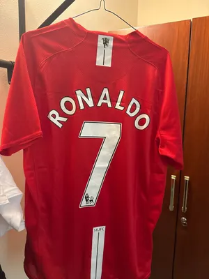 2008 Manchester United cristiano Ronaldo short sleeve jersey brand Nike fan version