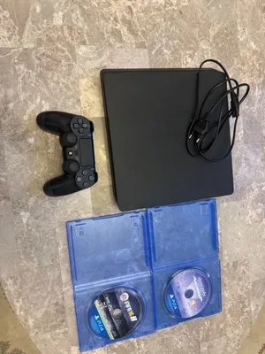 PS4 500 GB with contoller and charger + 2 games