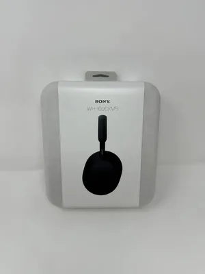 سماعات سوني Sony WH-1000XM5 (جديدة) — أسود