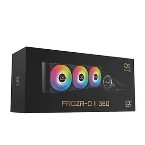 مبرد مائي من شركه xigmatek frozr-o ii 360 lcd argb cpu liquid مبرد مائي احترافي فيه شاشه lcd
