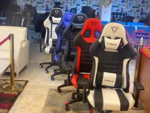 *كرسي الجيمنج اللي هيخليك ملك اللعبة! - *راحة على الآخر*: سفنج ميموري فوم + مخدة للرقبة والقط