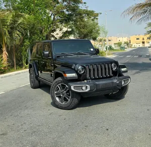 Dhs 128,000/= 2023 Jeep Wrangler Sahara Gcc - تشيكات وكالة تحت الضمان