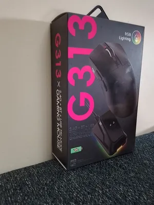 ماوس قيمنج cobra R8 G313 عنده سوفتوير خاص بيه ممكن تغير فيه الDPI والهرتز يصل إلى 1000هرتز