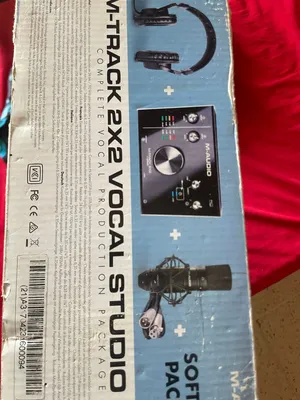 Pack studio musical (M-audio 2x2)