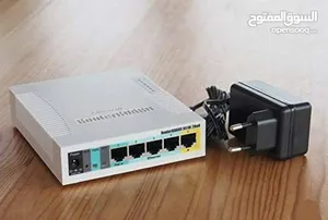 مطلوب رواتر ميكروتك MikroTik RouterBoard 951G-2HnD مستخدم نضيف