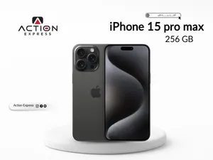 IPHONE 15 PRO MAX ( 256GB ) NEW // ايفون 15 برو ماكس ذاكره 256 جيجا الجديد كلياً