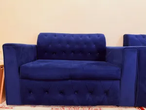 Neavy blue sofas