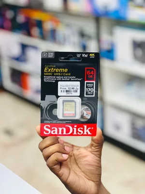 Brand New SanDisk Extreme SDXC Memory Card in Oman Fast Storage