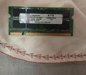 رامة لابتوب كينجستون 2 جيجا DDR2 مستعملة بحالة ممتازة - Kingston 2GB DDR2