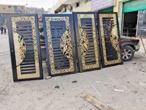 تفصيل حديد ابواب حديد ، حدادة مشغل حدادة ابو سرور ، حمايات دربزينات