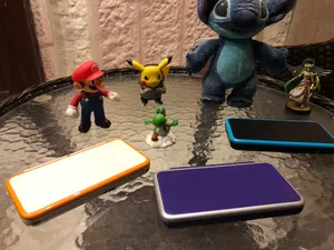 ننتندو 3ds / 3ds XL معدل مع 150 لعبة ومتجر مفتوح ومحاكيات Nintendo 3ds