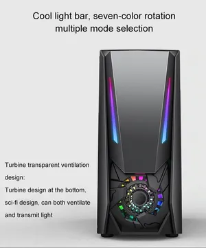 كومبيوتر جيمنج AMD RYZEN 5 5500 6CO/12TH - 16GB DDR4 RAM - NVIDIA GEFORCE GTX 1050 Ti 4GB GAMING PC