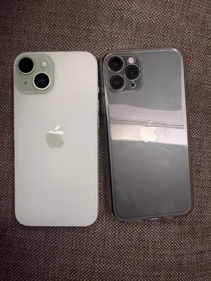iPhone 15 + iPhone 11 Pro