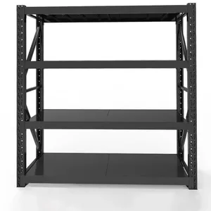 4 Level 300kg Bearing Capacity Metal Storage Shelf