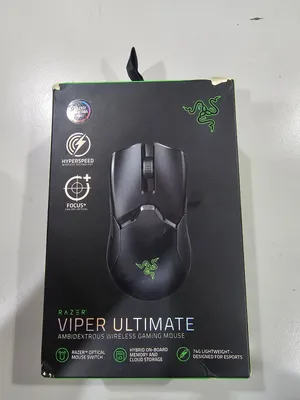 Finalmouse and Razer Mice and Glassmousepad