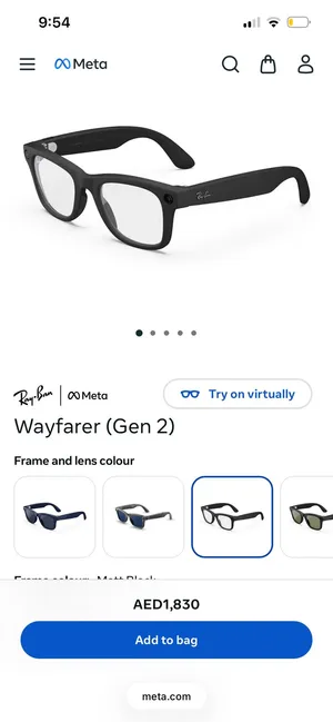 Reyban wayfarer meta gen2