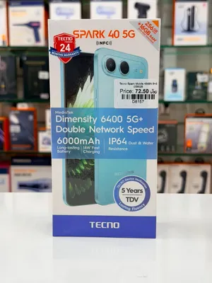 Brand New Tecno Spark 40 5G in Oman 16GB/256GB
