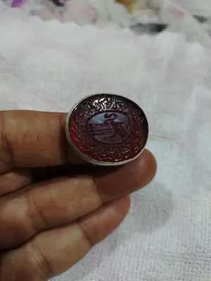 محابس فضة منقوشات