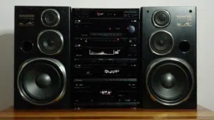طقم مسرح كينوود ياباني بالكرتونة ها-فاي KENWOOD