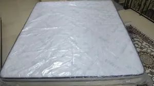 Danube home freeze cool medicated King Mattress used for a short time White/Blue - 180x200x23cm