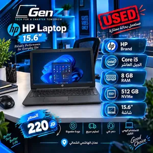 Hp laptop بحاله ممتازه
