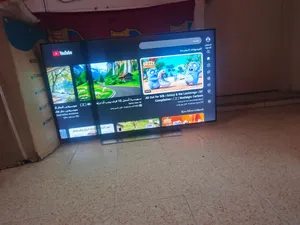 شاشة سامسونج 55 بوصه اسمارت صلاة النبي فيها خط مش اماثر مع اغراضه